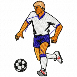 Football Embroidery Design 4